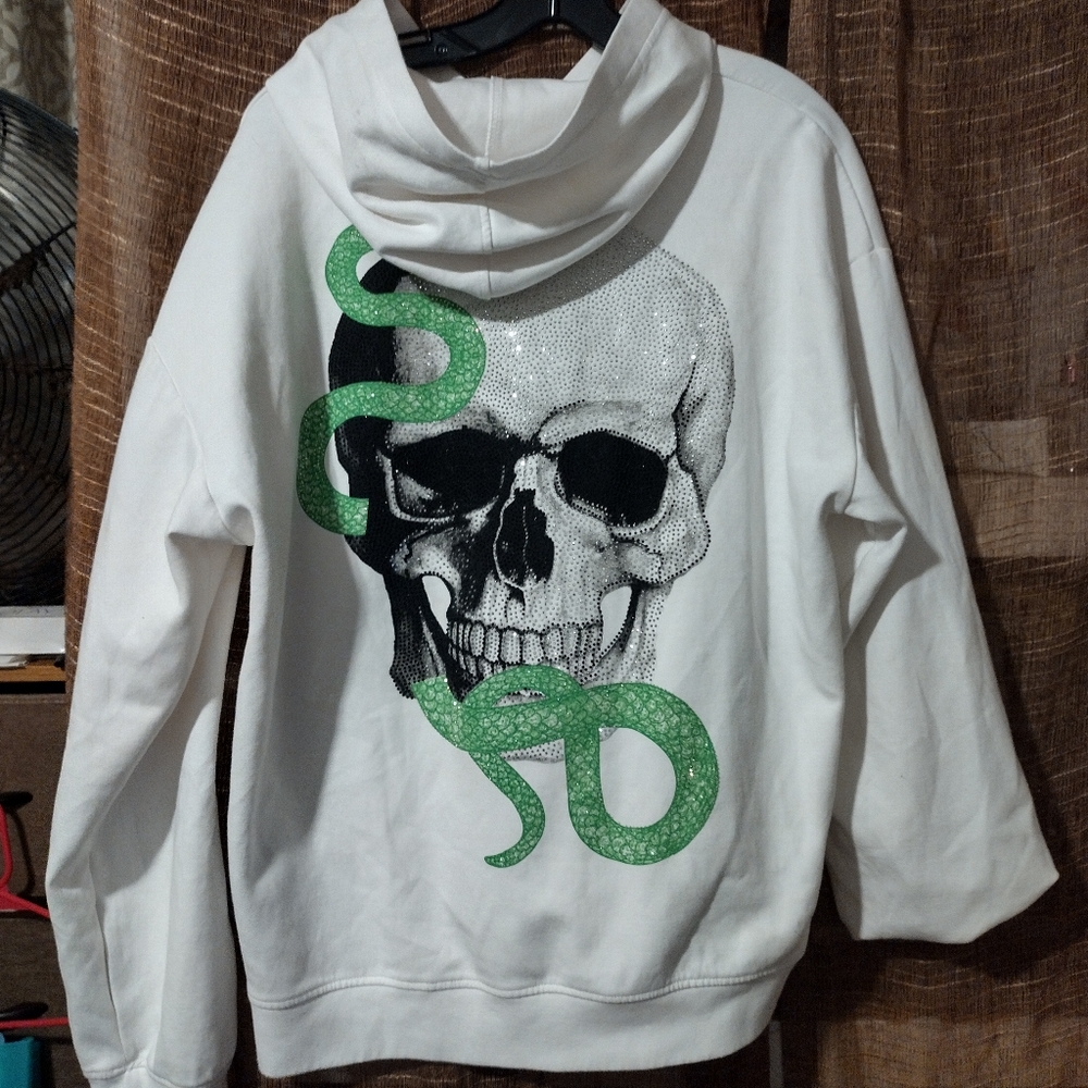 Blinged out hoodie